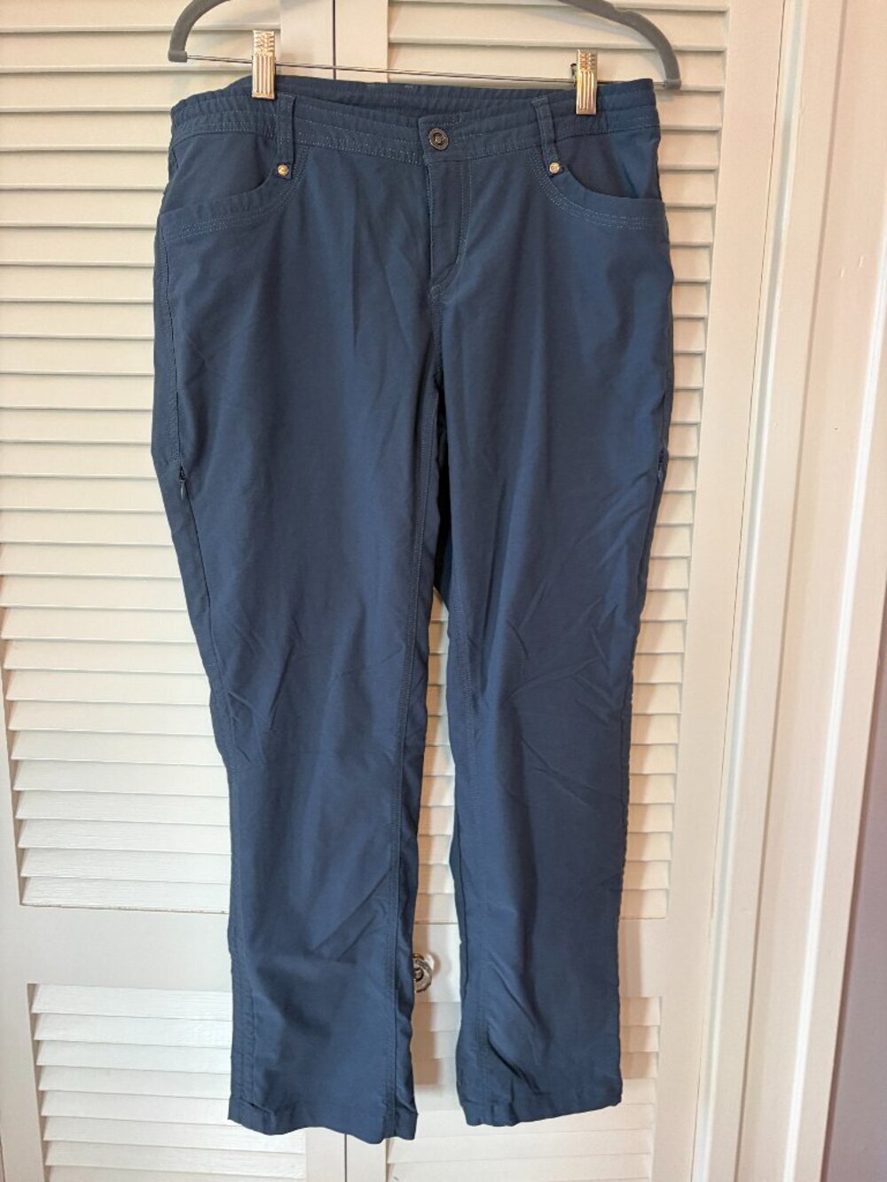 Kuhl women's hiking pants blue 12 regular gorpcore